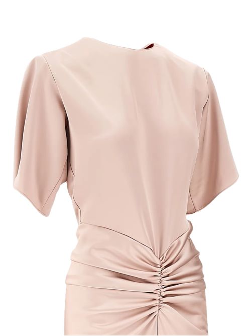 THE ANDAMANEAbito lungo Iris con ruches pesca THE ANDAMANE | TM190177ATNP229 - LIQUID SATINPEACH